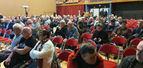 Une assemblée attentive