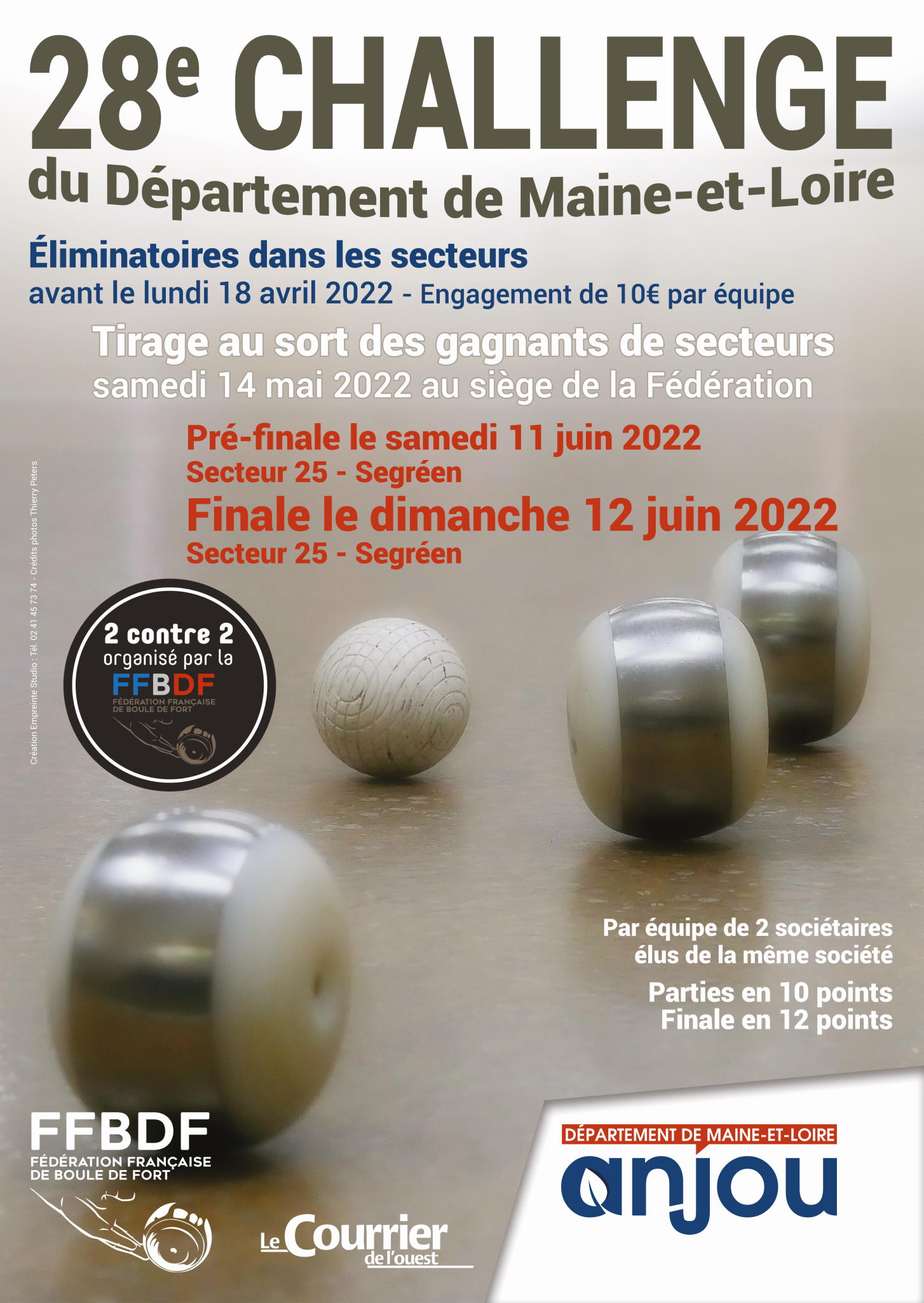 28e challenge départemental de boule de fort